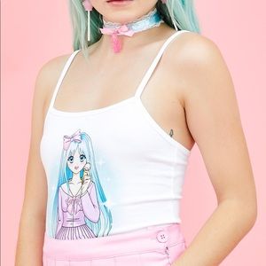 Anime girl tank top